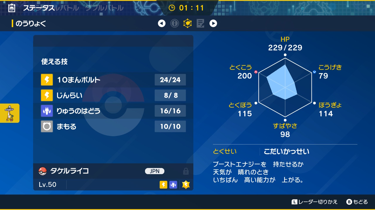 タケルライコの画像